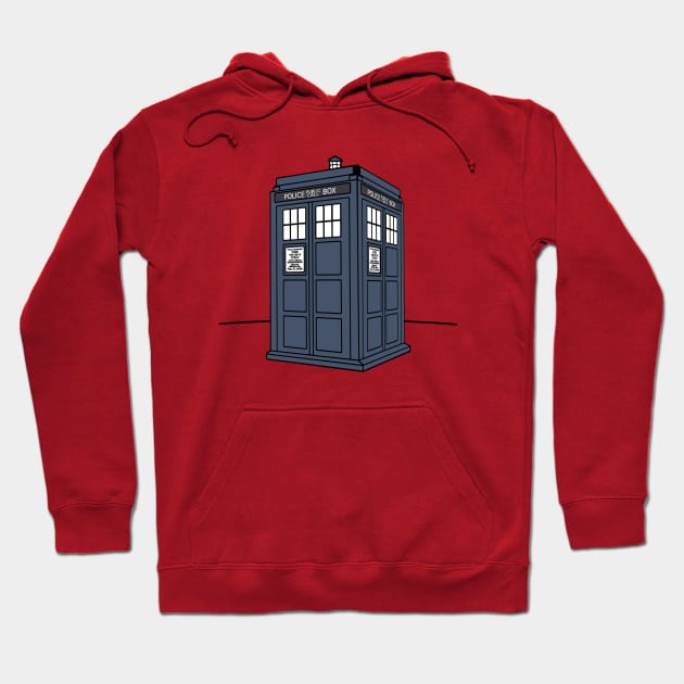 Tardis (Doctor Who) Hoodie by Yolanda84